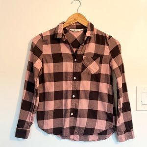 Girl’s H&M flannel shirt.